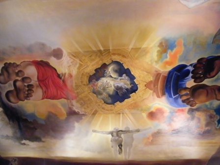 1972 - Panel central del techo del Palacio del Viento - 114 x 570